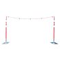 GS6 Goalpost Kit - Bunting - Steel Base