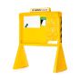 RAMS Board - Yellow Health and Safety Site Notice Board