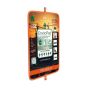 Green Rhino EnviroPad 5.0 L31 Large 1370x910mm spill mat front view with orange surround and carry handles | CMT Group UK