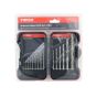HSS Ground Jobber Drill Bit Set 15 pieces 1.5mm to 10mm in weatherproof case | CMT Group UK