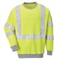 Hi Vis FR AS & Arc Sweatshirt Yellow XL