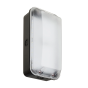 Taurus Site Bulkhead Light 110V/240 8W 5700K - Clear/Frost