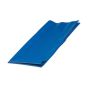 Heavy duty blue polythene rubble sack 50L folded flat product view | CMT Group UK
