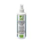 Surface and whiteboard cleaner spray 250ml trigger spray bottle white label green branding front view | CMT Group UK