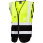 ISO 20471 Class 1 Superior Waistcoat Yellow/Black