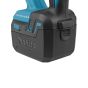 Makita DUT130Z brushless motor label close-up showing LXT 18V battery compartment | CMT Group UK