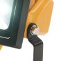 MAX LED work light tilt adjustment knob detail for precise beam angle positioning on site | CMT Group UK