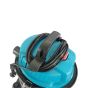 MAX wet and dry vacuum cleaner cord storage hooks on motor housing top-down view | CMT Group UK