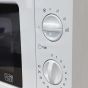 240V site microwave close-up of manual rotary power and timer dials | CMT Group UK