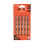 MAXTEC Bi-Metal Jigsaw Blade 100mm 10 TPI - Hardwood and MDF Cutting - Pack of 5 | MX-101BRF | CMT Group UK