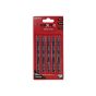 MAXTEC HCS Jigsaw Blade 100mm 8 TPI - Hardwood and MDF Cutting - Pack of 5
