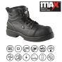 MAX MX18 Comfort+ Metatarsal XRD Safety Boot – 100% Non-Metallic – Waterproof & M-Rated – Black | CMT Group