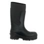 MAX MX20 Neoprene Safety Wellington Boots – PU Lightweight & Antibacterial Treated Lining – S5L SR – Black inner side profile | CMT Group