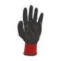 MAX MXN grip gloves palm view showing black smooth nitrile coating covering palm and front of fingers | CMT Group UK
