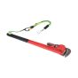 NLG tether choke original installed on heavy angle grinder handle choke cinch method | CMT Group UK