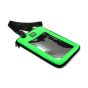 Neoprene tablet enclosure angled view with tablet inside clear screen panel visible and shoulder strap | CMT Group UK