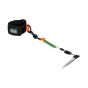 NLG mini adhesive D ring in use bonded to inspection tool attached via coil lanyard to NLG wrist anchor | CMT Group UK