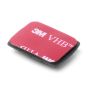 NLG mini adhesive D ring reverse view showing red 3M VHB adhesive pad ready for bonding to tool surface | CMT Group UK