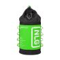 NLG Ascent Pouch Megatex rope access tool pouch black and lime green 7L tapered D profile quick-cinch closure | CMT Group UK