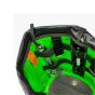 NLG Ascent Pouch open showing four internal D-ring anchor points and Megatex construction interior | CMT Group UK
