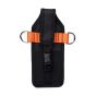 NLG spanner holster rear view showing Quick Connect buckle system and dual orange anchor webbing | CMT Group UK