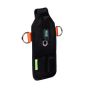 Scaffold spanner holster angled front view NLG badge dual D-ring anchor points and velcro pocket | CMT Group UK