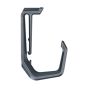 NLG AirPark grey non-gated drill and tool holder belt clip front view showing hook end | CMT Group UK