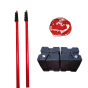 GS6 Telescopic Cantilever Arm Goal Post Kit
