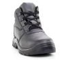 Steel toe cap chukka safety boot black leather upper front view | CMT Group UK