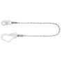 Kratos Restraint Kernmantle Rope Lanyard 1.5m - 22kN Steel Scaffold Hook and Snap Hook | CMT Group UK