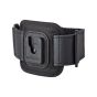 Klick Fast armband black inner lining showing non-slip textured Velcro surface for sleeve grip | CMT Group UK