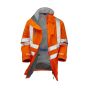 Pulsar Protect PR497 storm coat open showing mesh lining fleece collar and inner document pocket detail | CMT Group UK