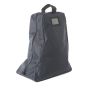 Quadra Boot Bag – Navy 28L – Ventilated Mesh & Protective Base upright side view with mesh panel | CMT Group