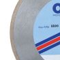 Ceramic Cutting Diamond Blade – Professional – 8mm Segment – OTEC R20 with silencing S-slot - close-up view | CMT Group