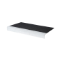 Anti-Slip GRP Stair Treads 55mm x 345mm x 600mm Black/White