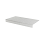 Anti-Slip GRP Stair Treads 55mm x 345mm x 750mm White