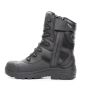 Rock Fall Titanium (RF4500) Safety Boot – Side Zip – 100% Non-Metallic – S3 WR HRO SRC – Black side zip profile | CMT Group