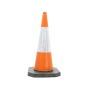 750mm Road Traffic Cone - One-Piece Orange