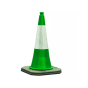 2 Piece Road Cone 750mm - Green