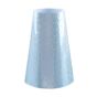reflective replacement sleeve for 1000mm traffic cone full view showing pocketed prismatic surface | CMT Group UK
