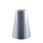 White prismatic reflective replacement sleeve for 450mm traffic cone full view | CMT Group UK