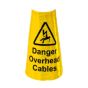 Danger Overhead Cables Cone Sleeve 750mm | CMT Group UK