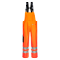 Flame Retardant Anti Static Waterproof Salopettes - Hi-Vis Orange