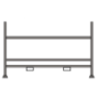 Police Barrier Gate Stillage - L 2072mm x W 1007mm x H 1253mm - 50kg