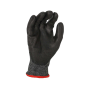 MAX HPPE Steel Composite PU Palm Coated Cut Resistant Gloves - TDM Cut Level F