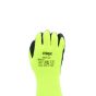 MAX Thermal Fleece Lined Latex Grip Gloves palm view showing crinkle latex coating on fingers | CMT Group UK