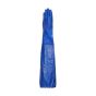 Triple-dipped PVC gauntlets palm view showing roughened blue PVC grip surface and full finger coverage | CMT Group UK