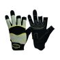 Polyco MT3 mechanics gloves showing three open fingers thumb index and middle finger exposed | CMT Group UK