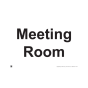 Site Sign - 3mm Correx - 420x594mm (A2) - Meeting Room
