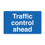 Site Sign - 6mm Correx - 594x841mm - Traffic control ahead